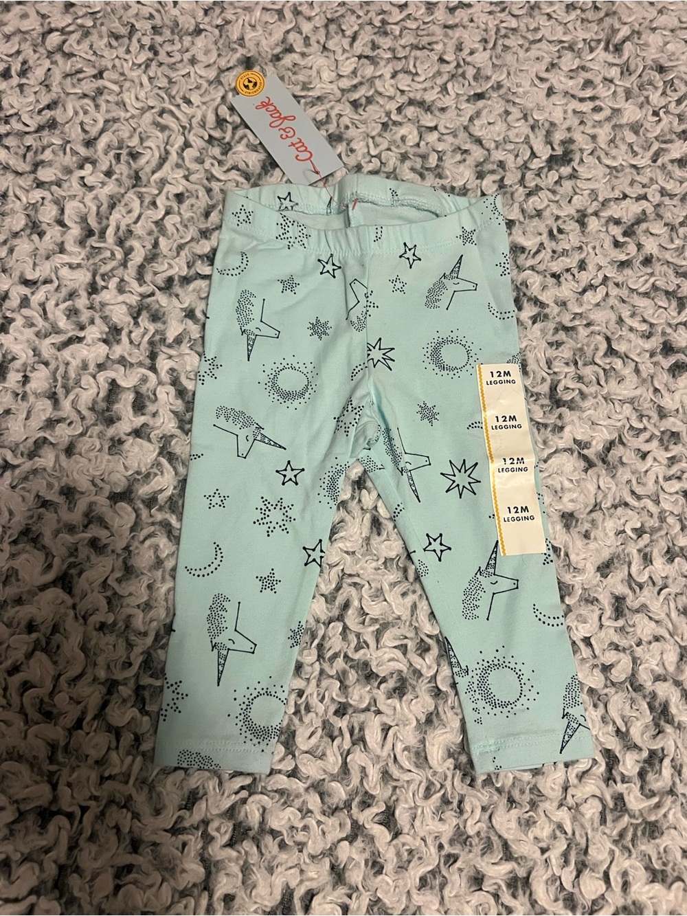 Cat & Jack Unicorn & Stars Leggings